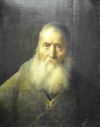Jan lievens An old man painting